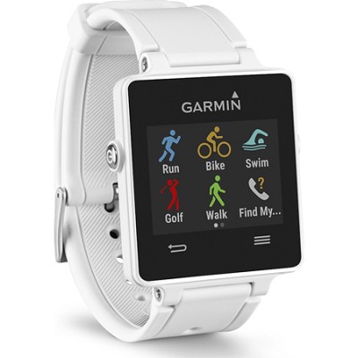 garmin smartwatch white
