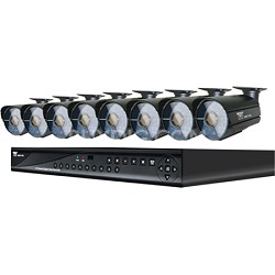 Night Owl B-ZEDVR5-8600 16 Channel Smart DVR with HDMI Output, 500GB HDD & 8 Hi-Resolution 600 TVL Cameras