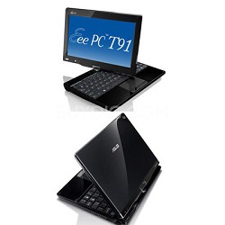 Eee PC T91 8.9" Touch Screen Netbook - Black - Windows XP