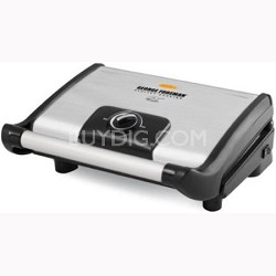 George Foreman Stainless Steel 80 Square Inch Vari Temp Grill - GR0080S
