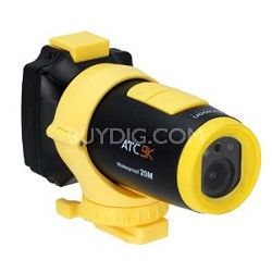 ATC 9K Full 1080P HD Water Resistant Action Camera w/ G Force Sensor