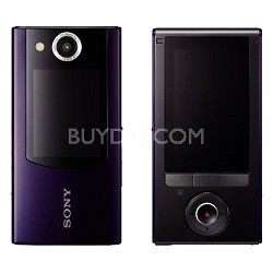 MHS-FS2 Bloggie Duo HD 4GB Purple Camera Camcorder w/ 2 LCD Screens