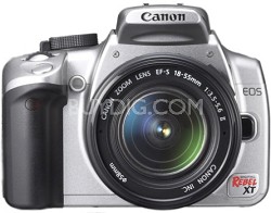 EOS Digital Rebel XT with EF-S 18-55mm Kit (Silver) - EOS 350D