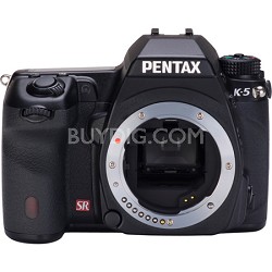 K-5 Weatherproof Digital SLR Digital Camera Body w/ 1080p HD Video