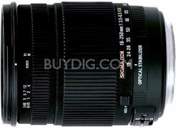 Sigma 18-250mm F3.5-6.3 DC OS HSM Lens for Nikon AF w/ 72mm Filter