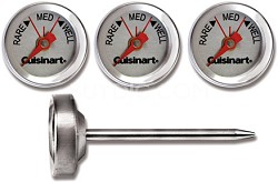 Cuisinart Outdoor Grilling Steak Thermometers, Set of Four