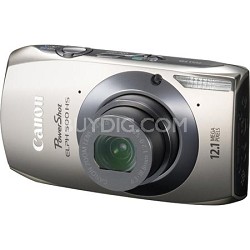 PowerShot ELPH 500 HS Silver Digital Camera w/ 3.2 inch Touch Screen