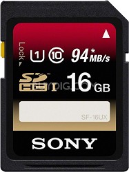 16GB SDHC Memory Card Class 10 UHS-I (94MB/s)