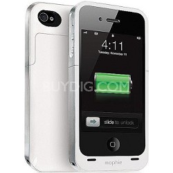 Juice Pack Plus Rechargeable Battery and Case for iPhone4 (Grey)