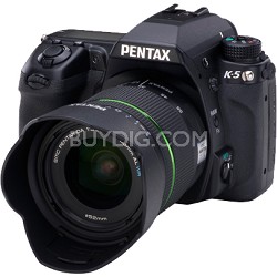 K-5 Weatherproof 16.3 MP Digital SLR Camera 18-55mm WR Kit w/ 1080p HD Video