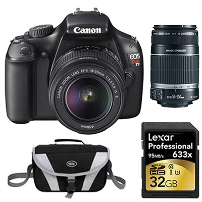 Canon eos rebel t3 bundle deals