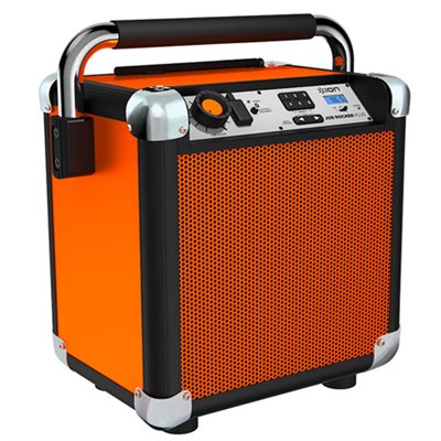 BuyDig.com - Ion Audio Job Rocker Plus Bluetooth Portable Jobsite Sound System Orange