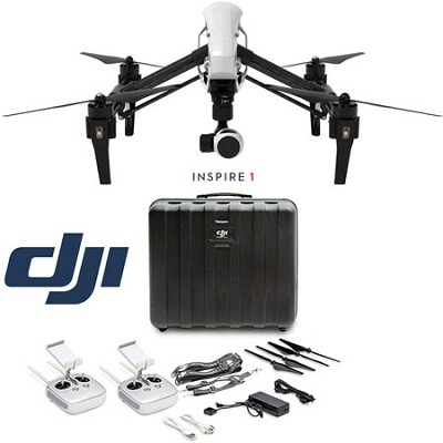Inspire 1 Quadcopter with 2 Transmitters And Free Hard Case