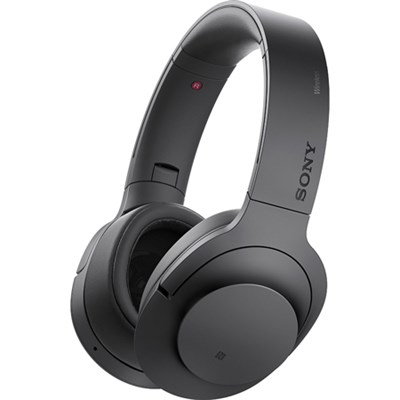 Sony MDR100 H.ear on Wireless Noise Cancelling Headphone, Charcoal Black
