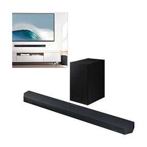 3.1.2ch Soundbar and Subwoofer with Dolby Audio