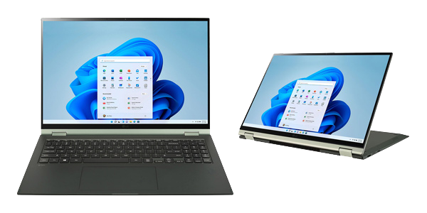 Gram 16" Intel i5-1240P 16GB/512GB 2-in-1 Touch Laptop