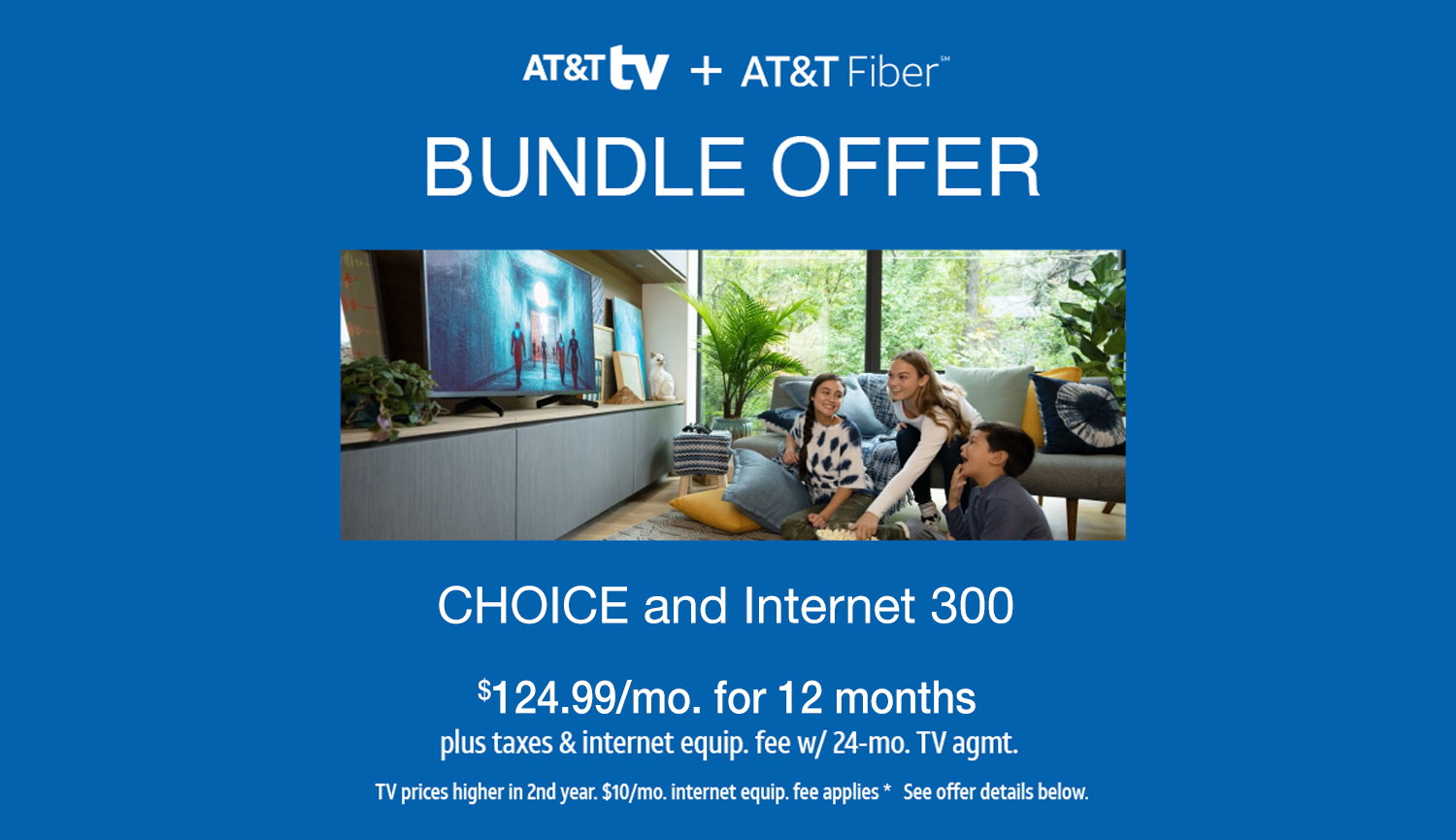 AT&T TV Bundle Offer