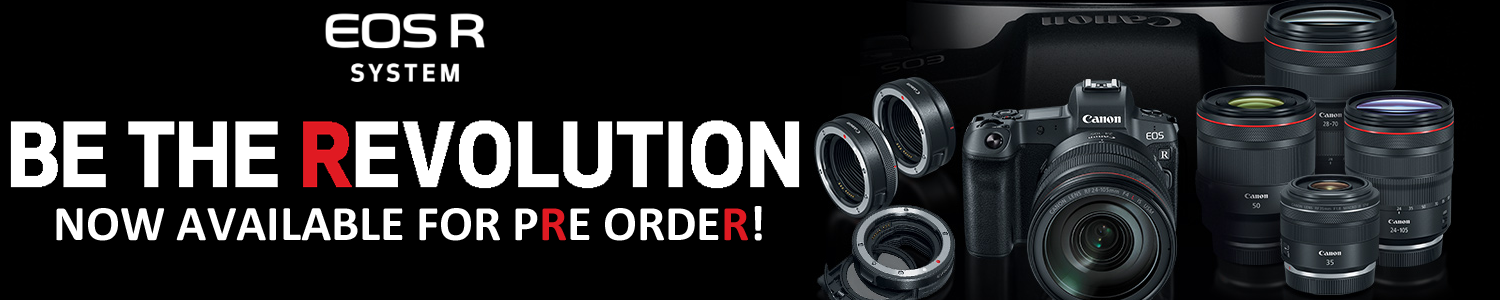 Pre order canon EOS R products